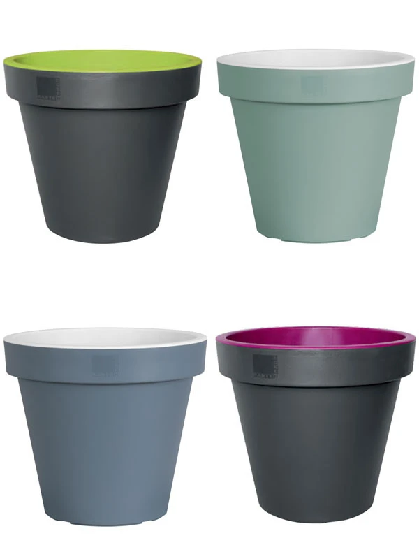 Pflanzkübel E&K Bicolor 4 Pflanzkübel E&K Bicolor – Bild 2