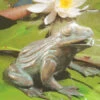 Bronzefigur Frosch (Artikel Nr. 90110) -Giardino 24 frosch wasserspeier 1280x1280