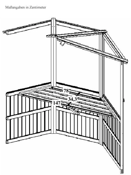 Gewächshaus 'Madeira' (Art.Nr.P380/51) 5 Gewächshaus 'Madeira' (Art.Nr.P380/51) – Bild 3