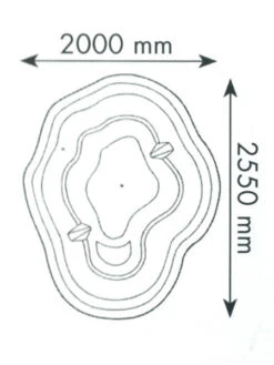 Teichbecken 180 Bio (GFK) - XXL-Produkt -Giardino 24 gfk 180bio m 77924 1 1280x1280