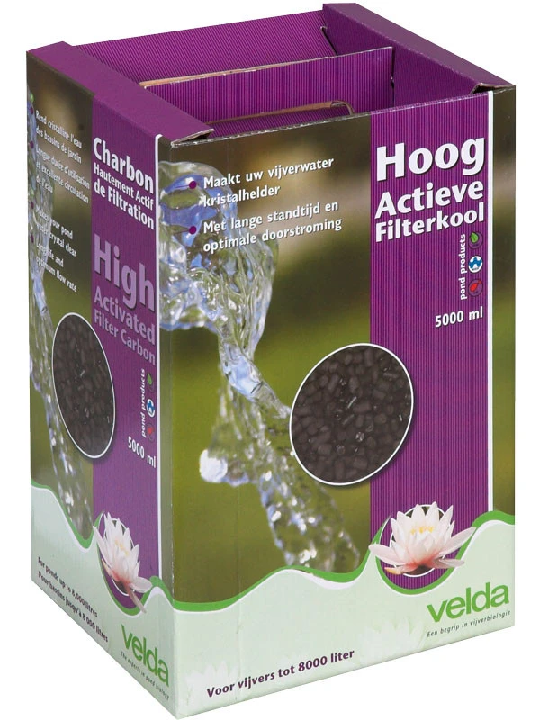 Hoch Aktive Filterkohle Von Velda (Art.Nr.126418) 3 Hoch Aktive Filterkohle Von Velda (Art.Nr.126418)