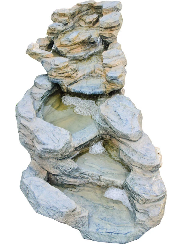 Schiefer-Bachlauf-Set 'Rio Negro' Aus Polystone (Art.Nr. Gr503) 3 Schiefer-Bachlauf-Set 'Rio Negro' Aus Polystone (Art.Nr. Gr503)